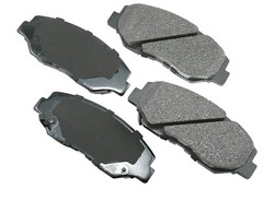 Akebono Brake Pads, ProACT, Front, compatible with Acura/Honda 2002-17, Set of 4