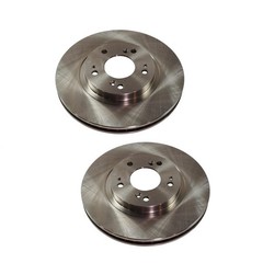 For Mitsubishi Endeavor 2010 2011 Brake Discs Front Driver Passenger Side Pair