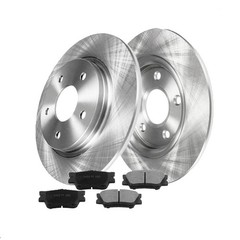 Rear Brake Rotors Ceramic Pads Fits Toyota Camry 2012 2013 2014 2015 2016 2017