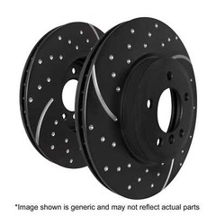 Frt Slotted Brake Rotor EBC Brake GD1838