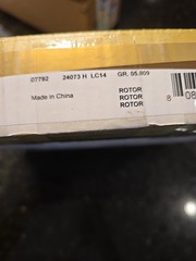 AC Delco 18A81033 Disc Brake Rotor For 11-16 Chevrolet Impala Limited New Opened