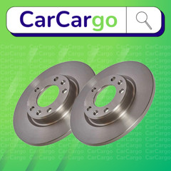 Premium Solid Rear Brake Discs Peugeot 508 PureTech 130 2020-2024 268 mm