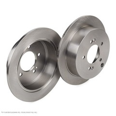 2x APEC Rear Brake Discs For KIA SPORTAGE II (JE_, KM_) 2.0 CRDi 2006-10 SDK6141