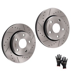 Front Disc Brake Rotors Set for Jeep Wrangler 2007-2018/Wrangler JK 2018 S53040