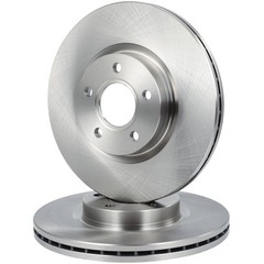 Vented Solid Fits Volvo C30 2007 – 2010 2011 2012 2013 Front Brake Rotors 2X
