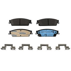 Rear Brake Kit 345mm Rotors and TRW Pro Metallic Pads For Cadillac Chevrolet GMC