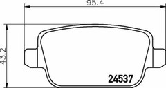 TEXTAR Rear Axle BRAKE DISCS + PADS for FORD MONDEO Turnier 2.0 TDCi 2007-2014