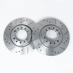 MTEC Front Brake Discs 317mm for Range Rover Sport L320 2.7 TDV6 2005-2009