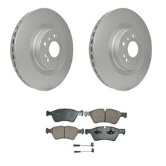 Hella Front Rotors Akebono EURO Ceramic Disc Brake Pads Kit For X164 GL320 GL350