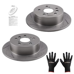 Rear Disc Brake Rotors Set for Toyota Avalon 2008-2012 Camry 2007-2011 S-31433