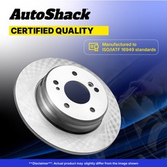 Rear Brake Rotors Pair for 2016-2024 Honda Civic 2019-2022 Insight 2.0L