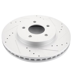 Front Brake Discs Rotors Ceramic Pads Drill Slot For Ford Escape Mercury Mariner