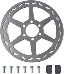 180mm Mini Bike Disc Brake Rotor with Pads Replacement for Baja Doodle Bug…