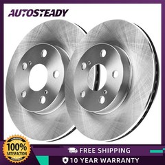 10.04 inch (255mm) Front Brake Rotors for 2004 2005 2006 – 2009 Toyota Prius