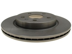 Rear AC Delco Silver Non-Coated Brake Rotor fits Buick Allure 2010 41NWZGZW