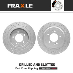 302 mm Rear Brake Rotor For Hyundai Tucson Nexo Kia Sportage 2016 2017 2018-2023