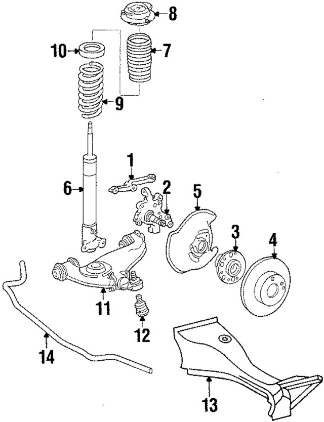 Genuine Mercedes-Benz Rotor 124-421-15-12-64