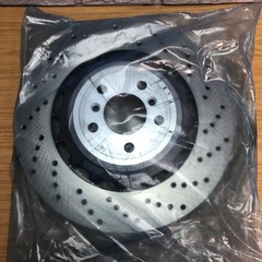 GENUINE BMW M5, M6, F10, F06, F12, F13, Brake Disc 34212284104. REAR RIGHT. 9X