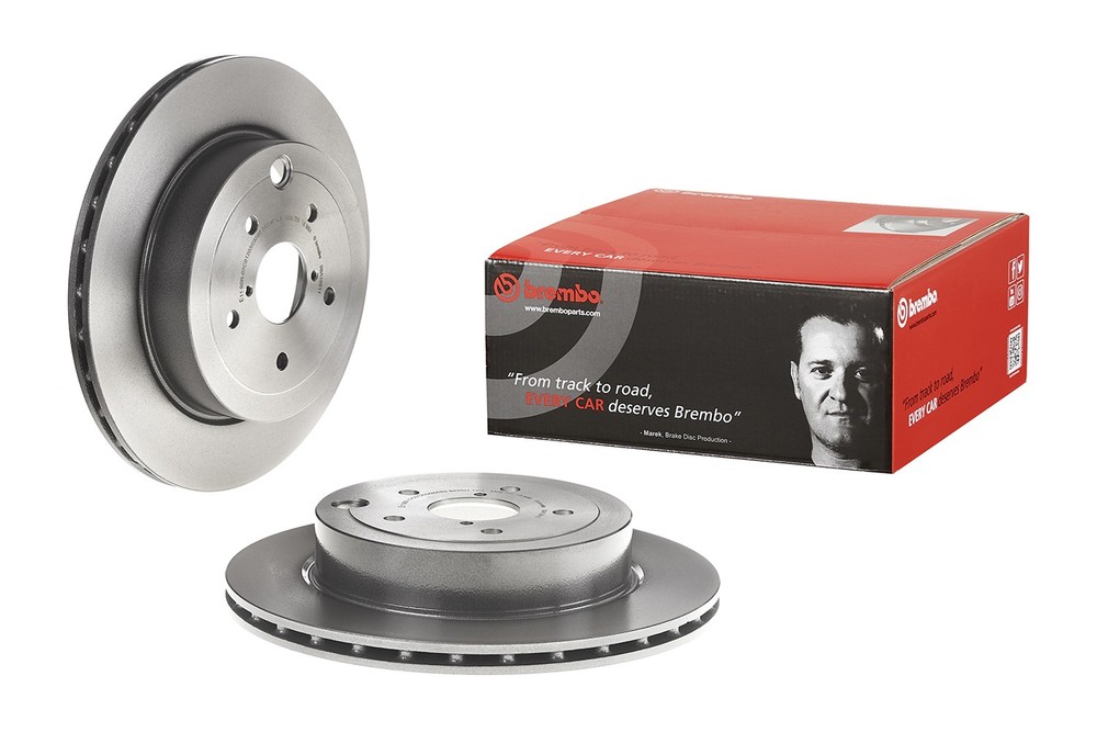 Brembo Rear Left or Right PVT 316mm Brake Disc Rotor For Subaru Impreza WRX STI