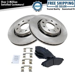 Ceramic Pad & Brake Rotor Front Set Kit for Chevy Aveo Spark Pontiac G3