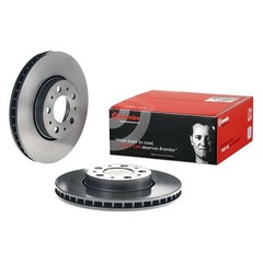 For Volvo S60 01-09 Brembo UV Coated Series Plain Vented Front Brake Rotor