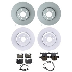 Hella Front Rear Rotor Akebono Euro Ceramic Brake Pad Kit for F33 428i xDrive