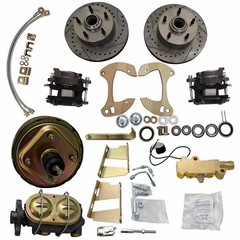 Front Disc Brake & Power Booster Conversion Kit For 1959-1964 Full Size Chevy