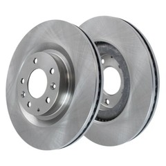 12.60” Front Disc Brake Rotors and Ceramic Brake Pads Kit for Mazda CX-9 CX-5