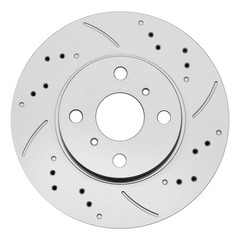 Front & Rear Drilled Rotors Brake Pads fits Toyota Avalon Camry Lexus ES350