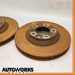 03-18 Porsche Cayenne S 955 Front Left & Right Side Brake Disk Set Of 2 OEM