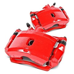 Powerstop S4918A Red Powder Coated Calipers for 07-19 Silverado Sierra Escalade