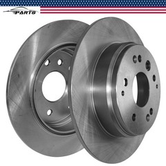 2pcs 282mm Rear Disc Brake Rotors for Acura TL 2004-2008 Honda Element 2003-2011