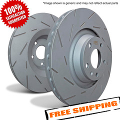 EBC USR BlackDash Series Sport Slotted Brake Rotors for 10-14 Chevy Camaro
