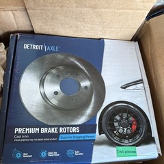 Front and Rear Rotors Kia Sorrento 2012-2015 Electronic Parking Brake