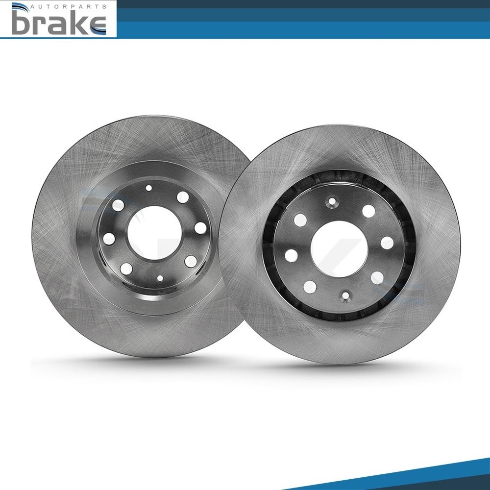 Front Premium Disc Brake Rotors For 14-16 CHEVROLET SPARK EV 04-09 SUZUKI SWIFT+