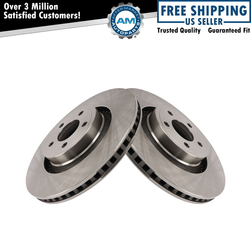 Front Brake Rotors Set For 2015-2020 Ford Mustang