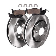 Or Rear Right Disc Brake Rotor Pad Hardware Set