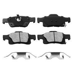 Rear Disc Brake Rotors + Ceramic Pads For Jeep Grand Cherokee Dodge Durango