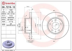 Brembo Genuine Front Brake Discs Iveco Daily III 2Pc 276mm 5 Holes