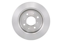 2x BOSCH 0986479739 Brake Disc Rear 238.7mm Outer Diameter Fits Honda Jazz