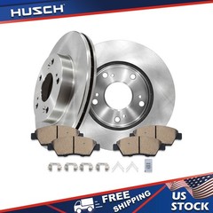 Front Brake Rotors+Ceramic Pads for 2007 2008 2009 2010 2011 Honda Civic Hybrid